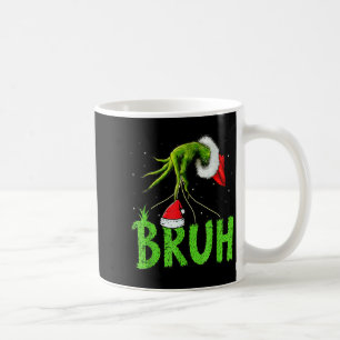 Bruh Christmas Kids Teens Boys Funny Christmas Hum Coffee Mug