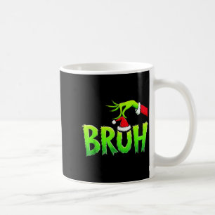 Bruh Christmas Shirt Kids Xmas Teens Boys Funny Ch Coffee Mug