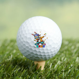 Bruh Dab Bunny Easter Funny Golf Balls