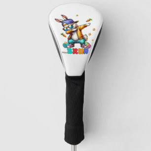 Bruh Dab Bunny Easter Funny Golf Head Cover