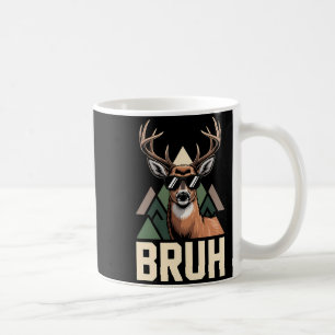 Bruh Deer Funny Deer Hunting Camo Hat Youth Kids S Coffee Mug