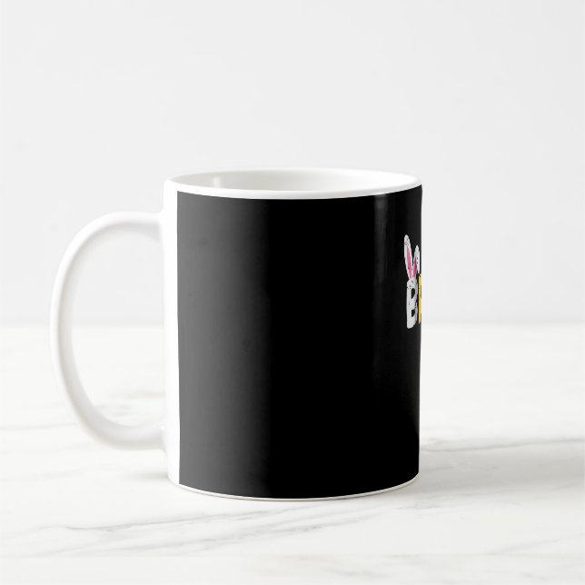 Bruh Easter Bunny Cute Meme For Kids _1 Coffee Mug (Left)