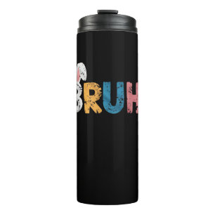 Bruh Easter Bunny Cute Meme For Kids _2 Thermal Tumbler