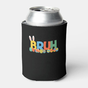 Bruh Easter Bunny Cute Meme For Kids _9 Can Cooler