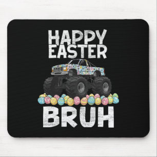 Bruh Easter Day Rabbit Bunny Happy Easter Monster Mouse Pad