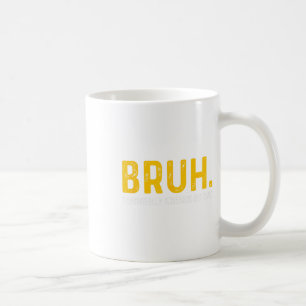 Bruh Formerly Known As Dad Vintage Funny Father#39 Coffee Mug