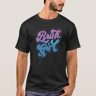 Bruh Girl Pastel Goth Aesthetic Egirl Skater Girl T-Shirt