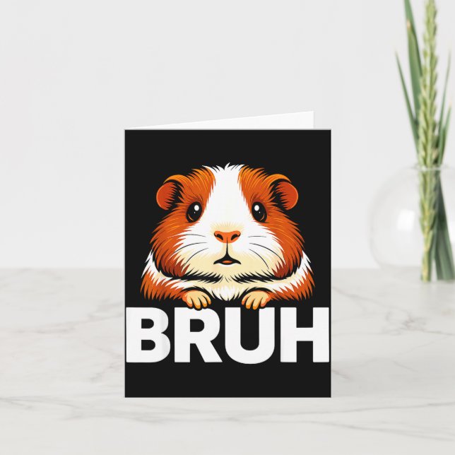 Bruh Guinea G  Card (Front)