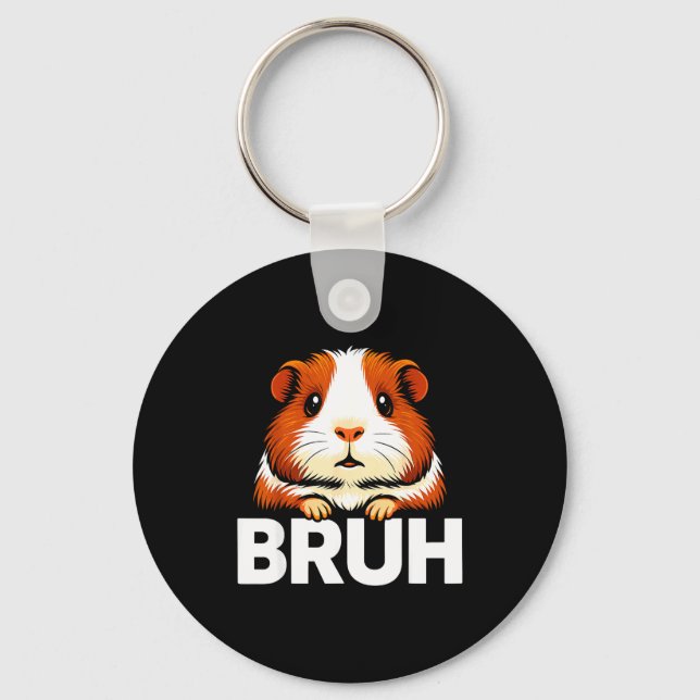 Bruh Guinea G  Key Ring (Front)