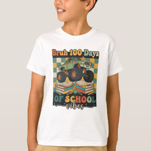 Bruh Happy 100 Days of School T-Shirt