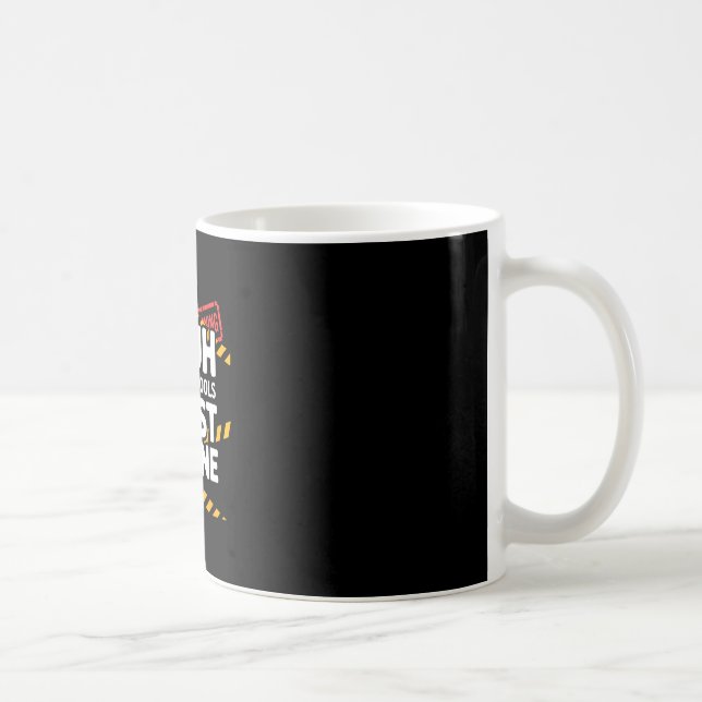 Bruh Its April Fools Trust Funny April 1st Prank Coffee Mug (Right)