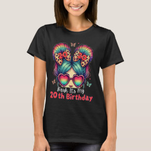 Bruh It's My 20th Birthday Retro 20 Year Old Birth T-Shirt