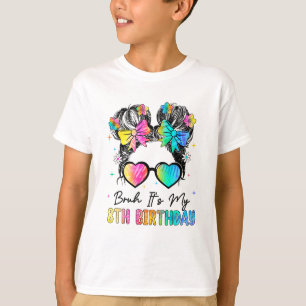 Bruh It's My 8th Birthday 8 Year Old 8th Birthday T-Shirt
