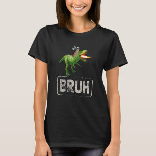 Bruh Meme Cat Bruh Vintage Cat Men Women T-Shirt