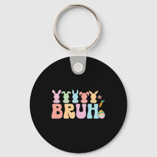 Bruh Meme Funny Saying Bro Greeting Teens Boys Eas Key Ring