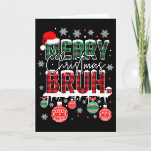 Bruh Meme Funny Saying Bro Greeting Teens Boys Men Card