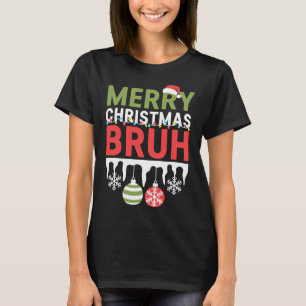 Bruh Meme Funny Saying Bro Greeting Teens Boys Men T-Shirt