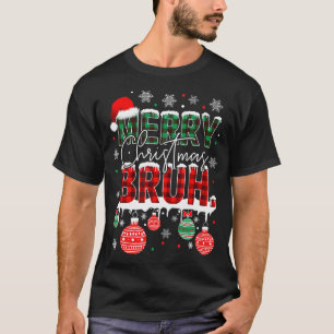 Bruh Meme Funny Saying Bro Greeting Teens Boys T-Shirt