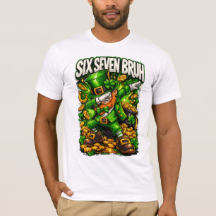 Bruh St Patricks Day Six Seven  Men Women T-Shirt