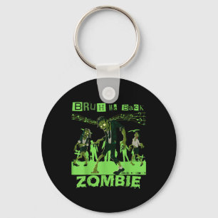 Bruh We Back Teachers Zombie Back To School Boys G Key Ring