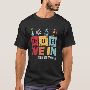 Bruh We In Vintage Back To School Science Teacher T-Shirt