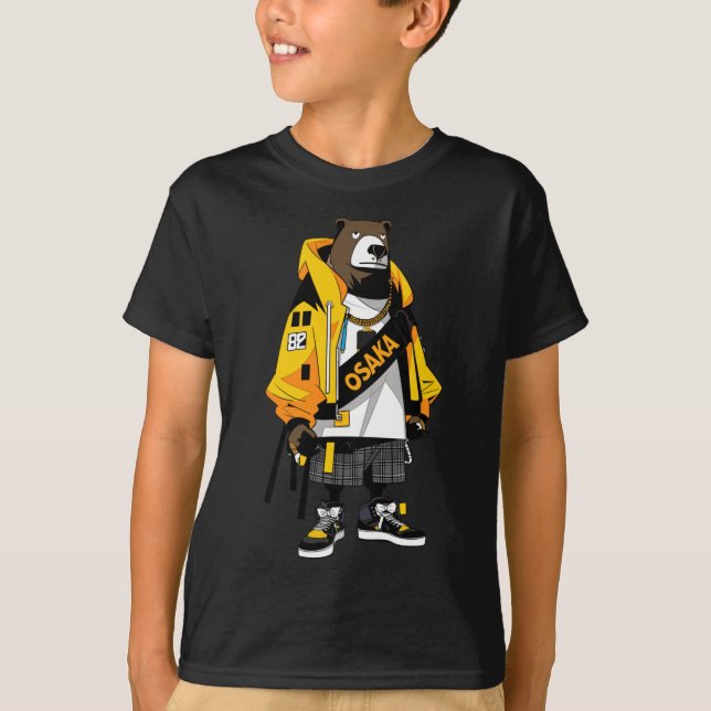 Bruin Boutique Sticker  T-Shirt (Front)