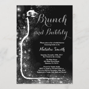 Brunch and Bubbly Bridal Shower Invitation