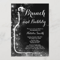 Brunch and Bubbly Bridal Shower Invitation