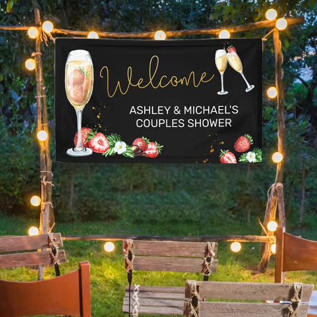 Brunch and Bubbly Bridal Shower Welcome Banner (Creator Uploaded)