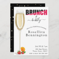 Brunch and Bubbly Champagne Bridal Shower