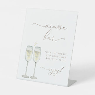 Brunch and Bubbly Mimosa Bar Sign