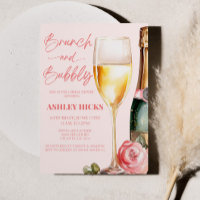 Brunch and Bubbly Mimosa Champagne Bridal Shower
