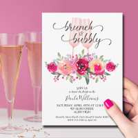 Brunch and Bubby Floral Bridal Shower