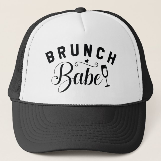 Brunch Babe Trucker Hat (Front)