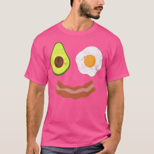 Brunch Breakfast Bacon Egg Avocado Fried egg T-Shirt