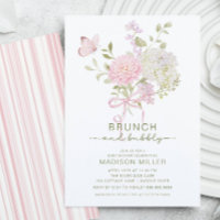 Brunch & Bubbly Baby Shower Invitation