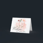 Brunch & Bubbly Mimosa Bridal Shower Thank You  Card<br><div class="desc">Elevate the joy of your bridal shower with this enchanting mimosa champagne collection, designed to create unforgettable moments for bridal showers and bachelorette parties. With its stunning watercolor illustration of mimosa glasses, this collection invites you to add personal touches that will resonate deeply with your guests. Feel free to reach...</div>