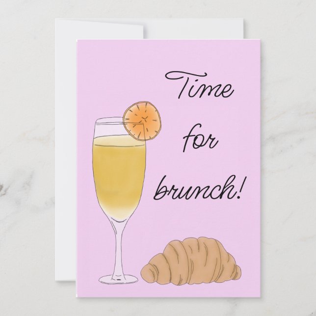 Brunch Invitation (Front)