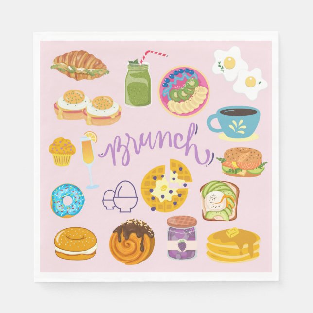 Brunch Squad Napkin (Front)