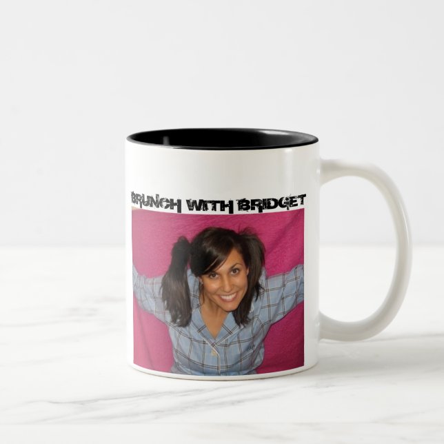 BRUNCH WITH BRIDGET Two-Tone COFFEE MUG (Right)