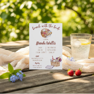 Brunch with the Bride Bridal Shower Invitation
