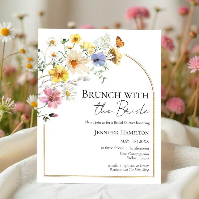 Brunch with the Bride Bridal Shower Invitation (Creator Uploaded)