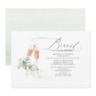 Brunch with the Bride Gold Greenery Bridal Shower