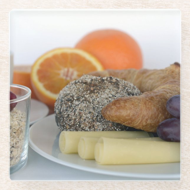 Brunchtime Glass Coaster (Front)