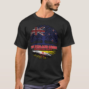 Brunei Bruneian New Zealander New Zealand Tree T-Shirt