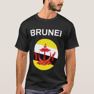 Brunei Flag Modern T-Shirt