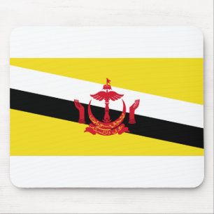 Brunei Flag Mouse Pad