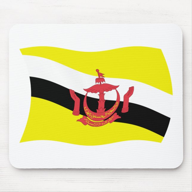 Brunei Flag Mousepad (Front)