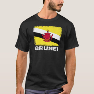 Brunei Flag Support Bruneian People Women Men T-Shirt