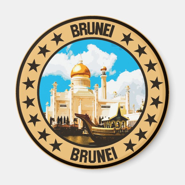Brunei                                             magnet (Front)